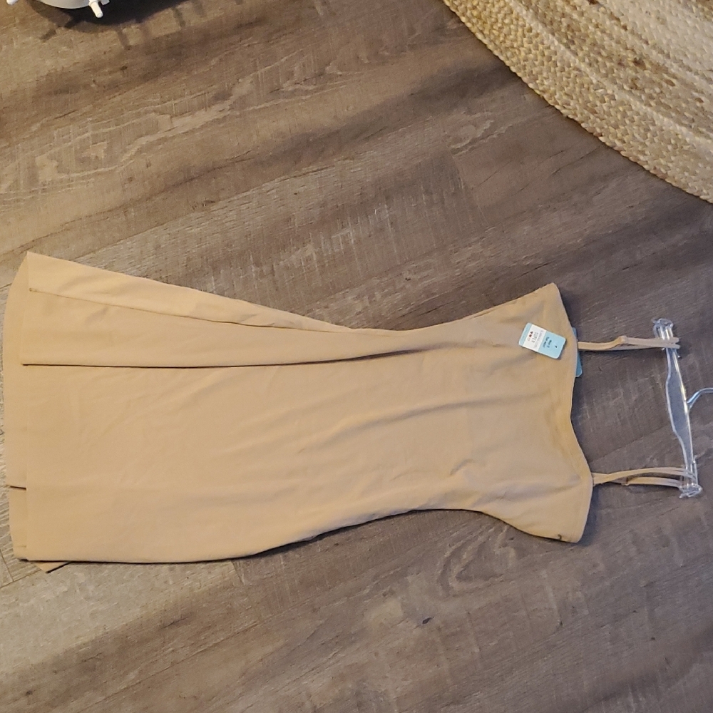 Spanx Tan Slip Dress